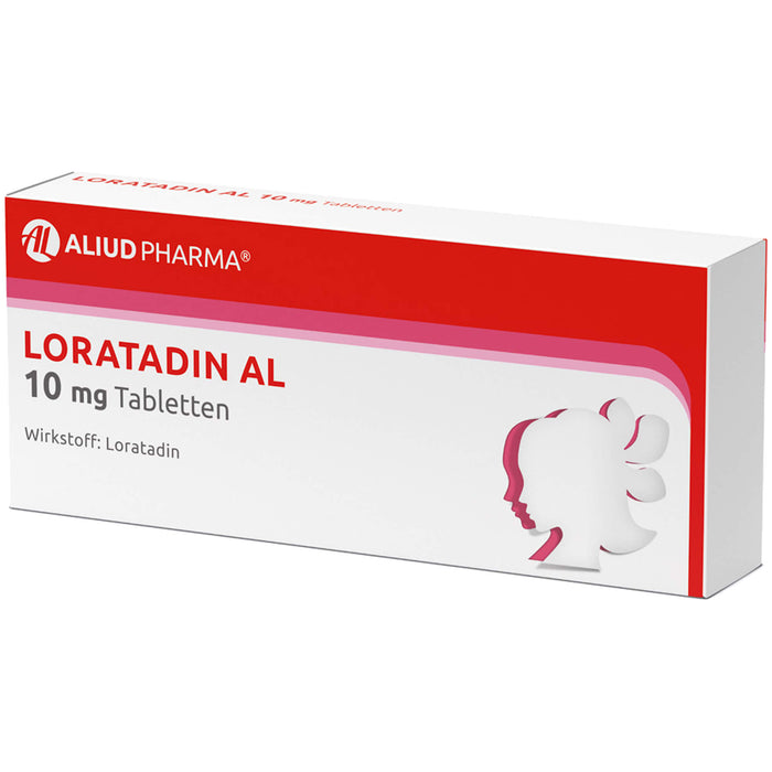 LORATADIN AL 10 mg Tabletten Antiallergikum, 100 pcs. Tablets