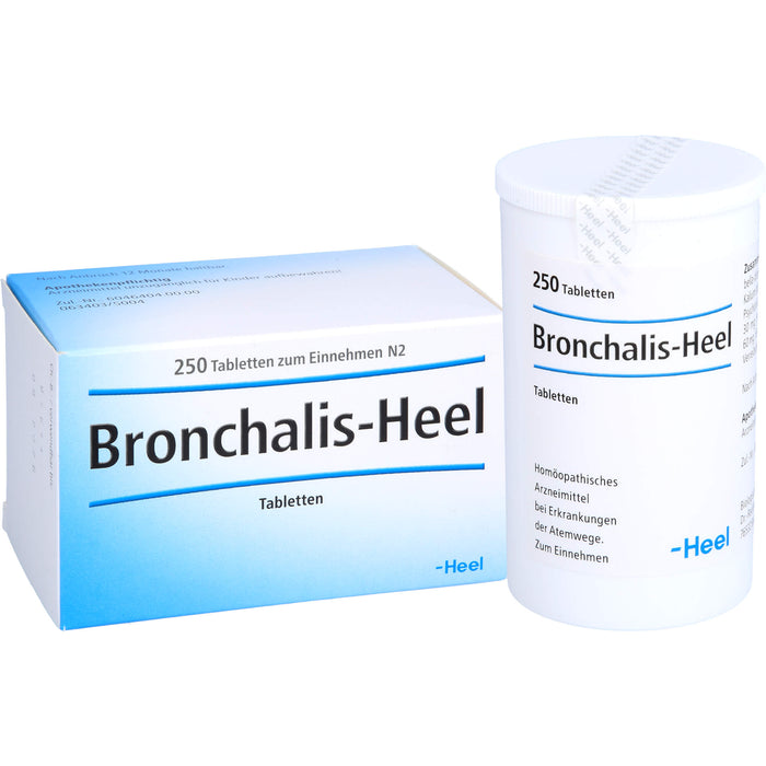 Bronchalis-Heel Tabletten bei Erkrankungen der Atemwege, 250 St. Tabletten