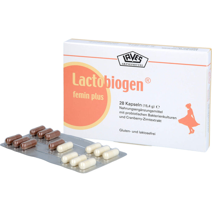 Lactobiogen femin plus, 28 pc Capsules