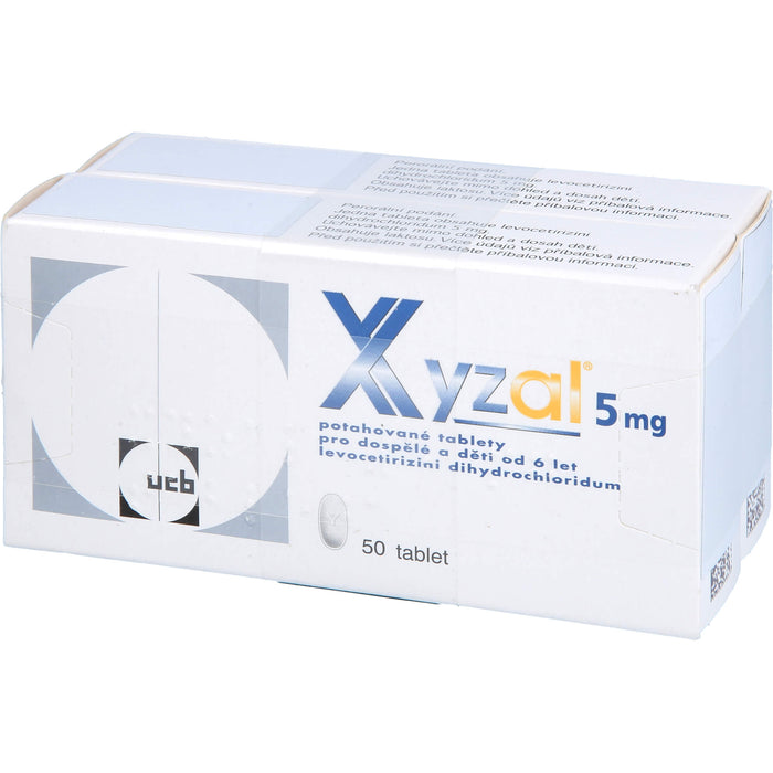 Xyzal 5 mg CC-Pharma Filmtabletten bei Allergien, 100 St. Tabletten