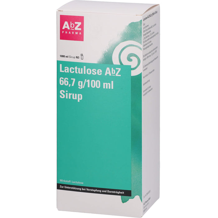 Lactulose AbZ 66,7 g/100 ml Sirup, 1000 ml SIR