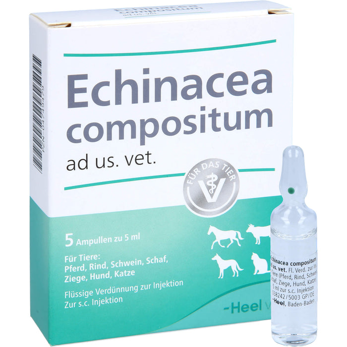 Heel Echinacea compositum ad us. vet. flüssige Verdünnung, 5 pc Ampoules