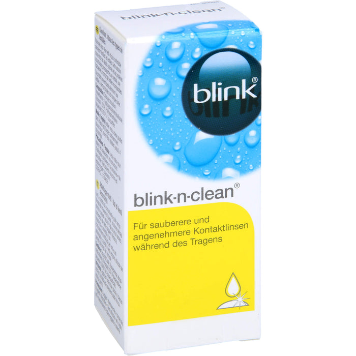 blink-n-clean Reinigungstropfen für Kontaktlinsen, 15 ml Lösung