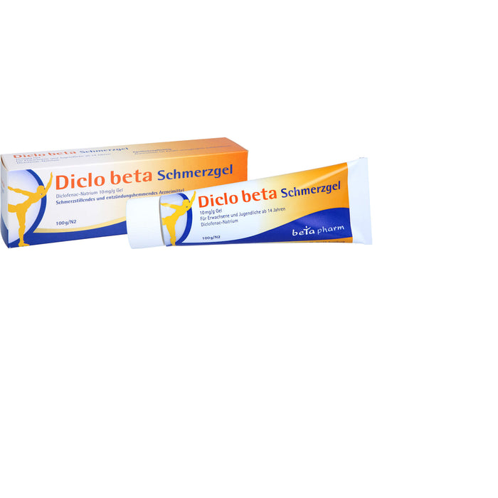 Diclo beta Schmerzgel, 100 g Gel