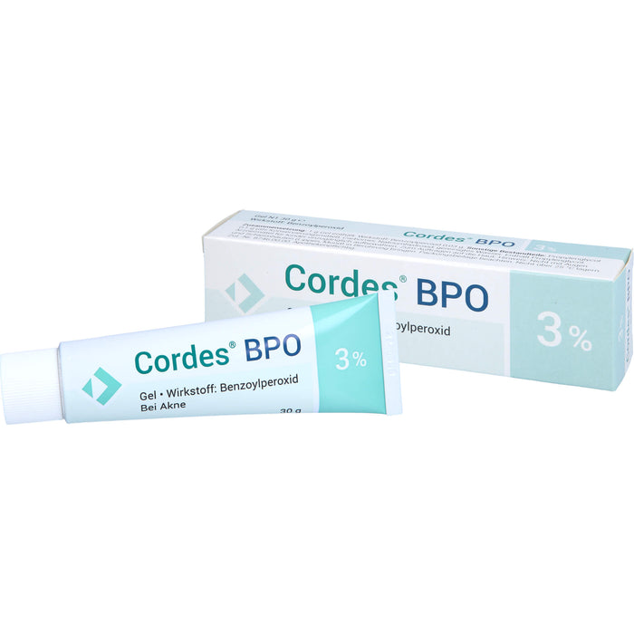 CORDES BPO 3% Akne Gel, 30 g Gel