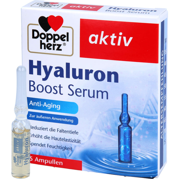 Doppelherz Hyaluron Boost Serum, 5 St AMP