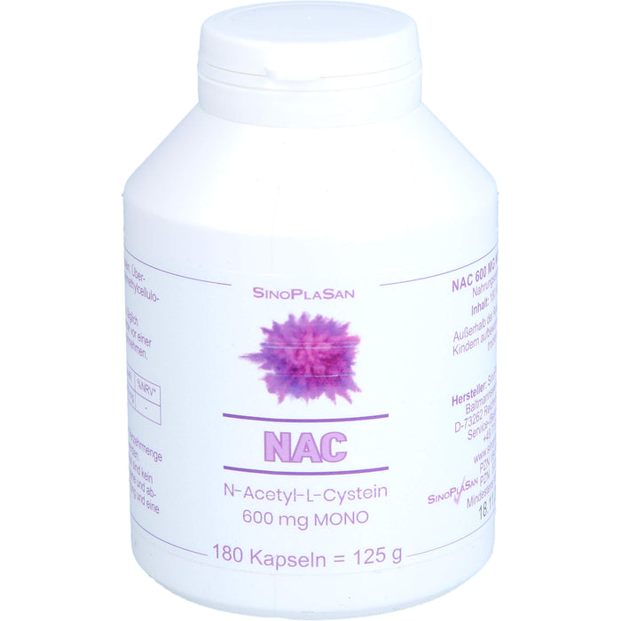 NAC 600 mg MONO, 180 St KAP