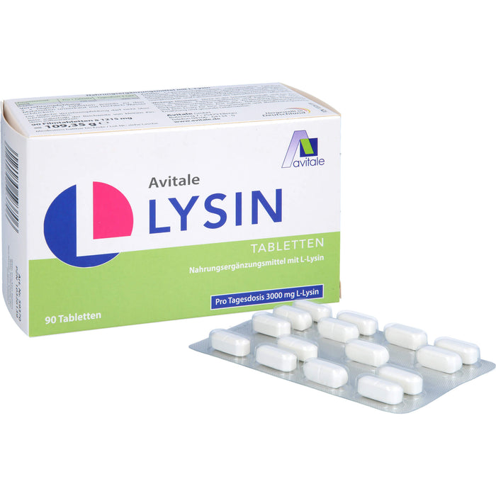 L-Lysin 750mg Tabletten, 90 St TAB