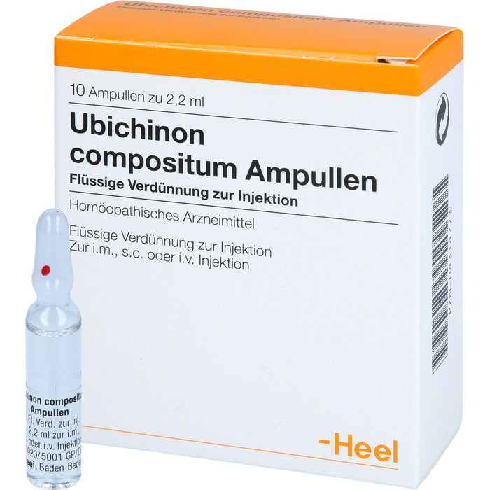 Heel Ubichinon compositum Ampullen, 10 pc Ampoules