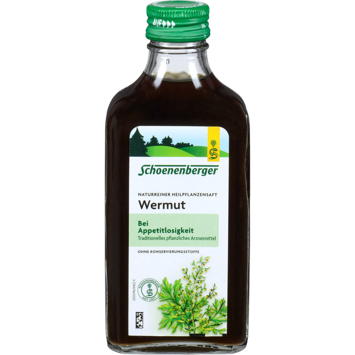 Schoenenberger Wermut naturreiner Heilpflanzensaft, 200 ml Lösung