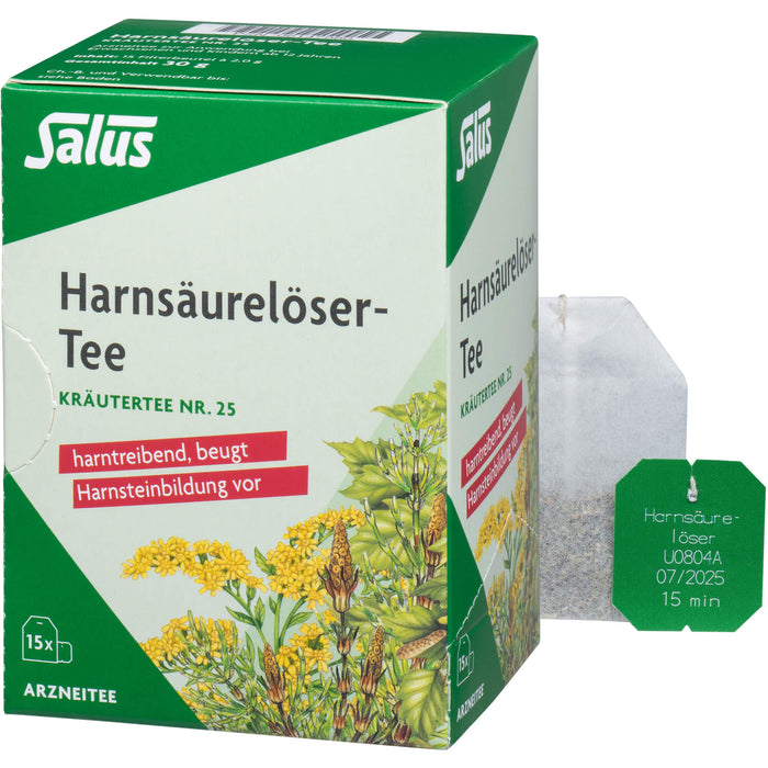 Salus Harnsäurelöser-Tee, 15 pcs. Filter bag