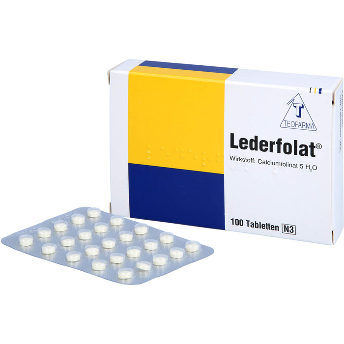 Lederfolat 6,35 mg Tabletten, 100 pc Tablettes