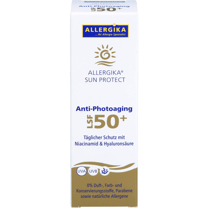 ALLERGIKA SUN PROTECT Anti-Photoaging LSF 50+, 50 ml CRE