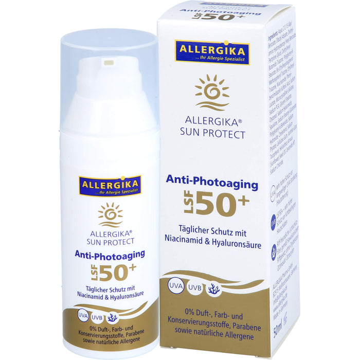 ALLERGIKA SUN PROTECT Anti-Photoaging LSF 50+, 50 ml CRE