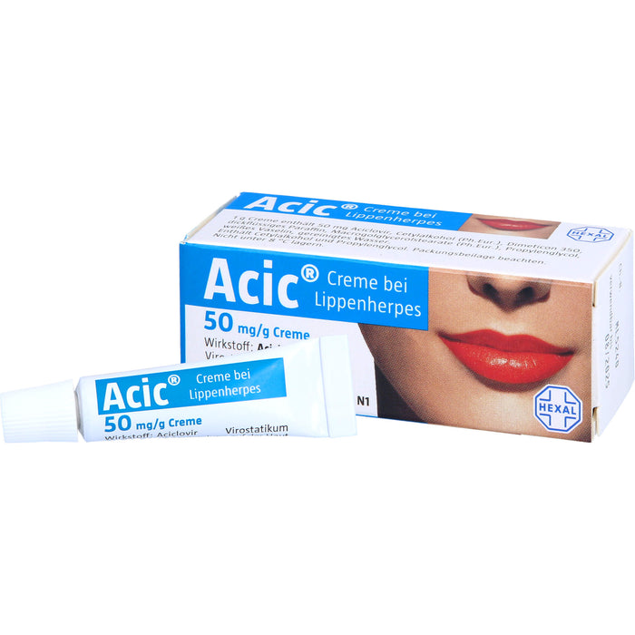 Acic Creme bei Lippenherpes, 2 g Crème