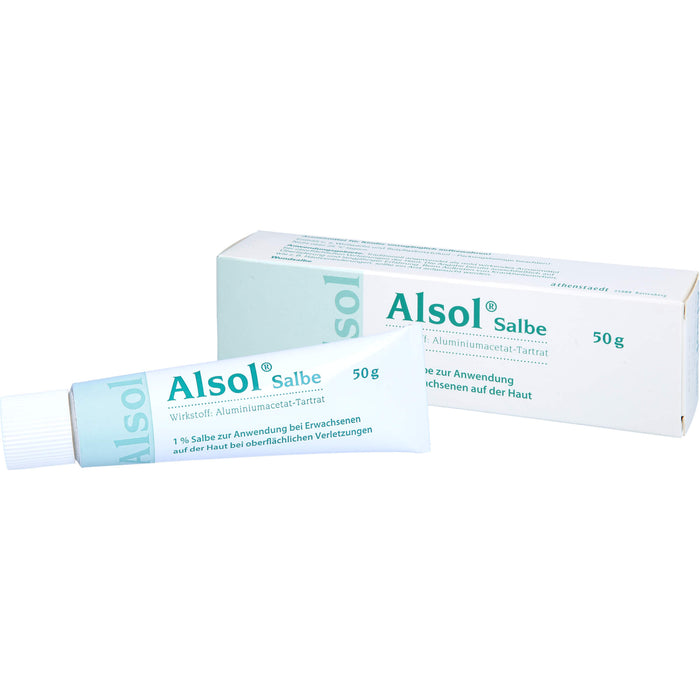 Alsol Salbe bei oberflächlichen Verletzungen, 50 g Ointment