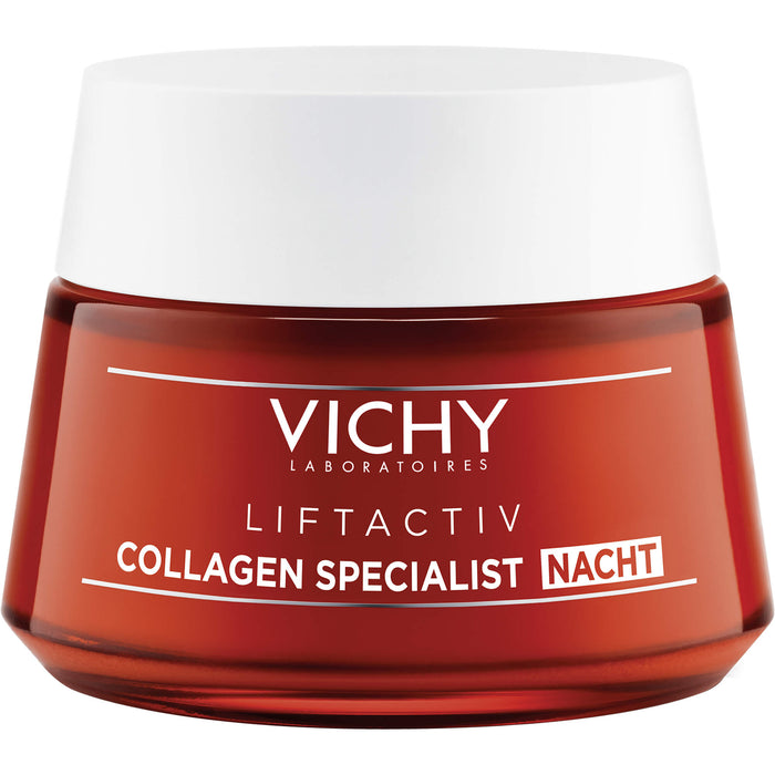 VICHY Liftactiv Collagen Specialist Nacht Anti-Aging Nachtcreme, 50 ml Crème