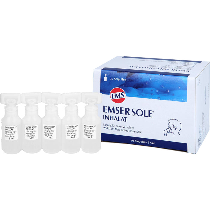 EMSER SOLE Inhalat Ampullen, 20 pcs. Ampoules