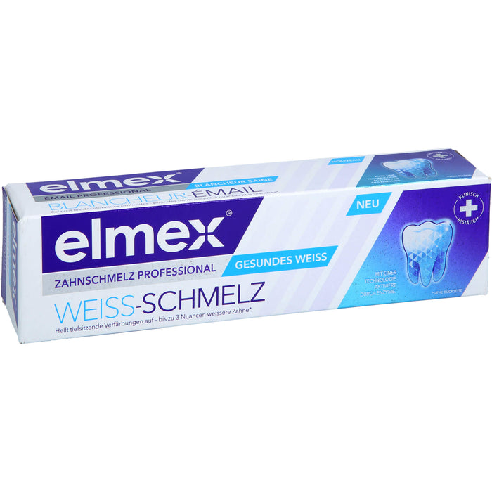 elmex Zahnschmelz Prof. + ges.Weiß Zahnpasta, 75 ml ZPA