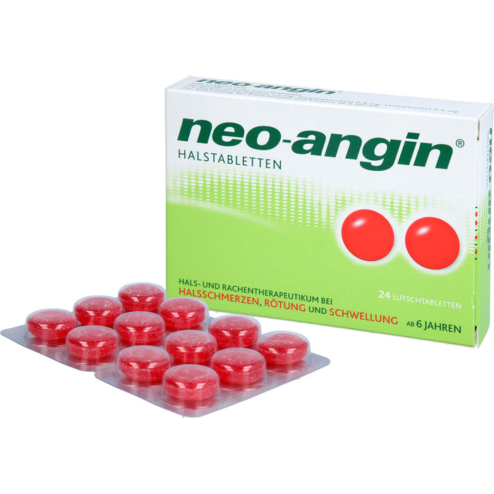 neo-angin Halstabletten Original KLOSTERFRAU, 24 pcs. Tablets