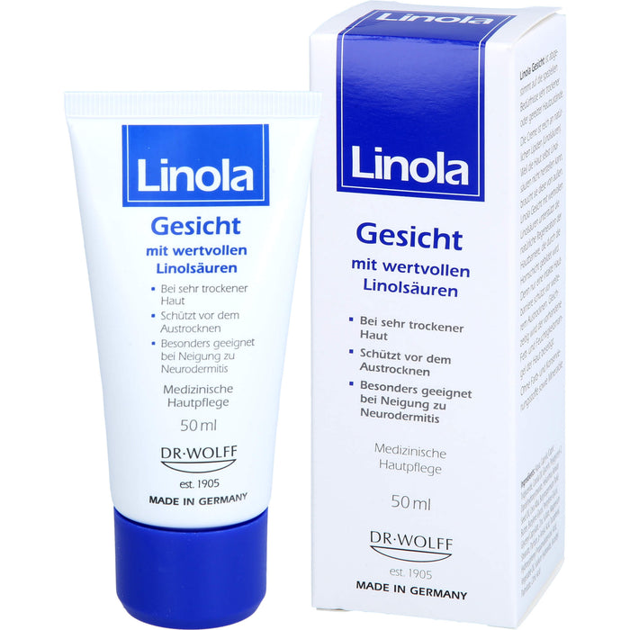 Linola Gesicht Creme, 50 ml Creme