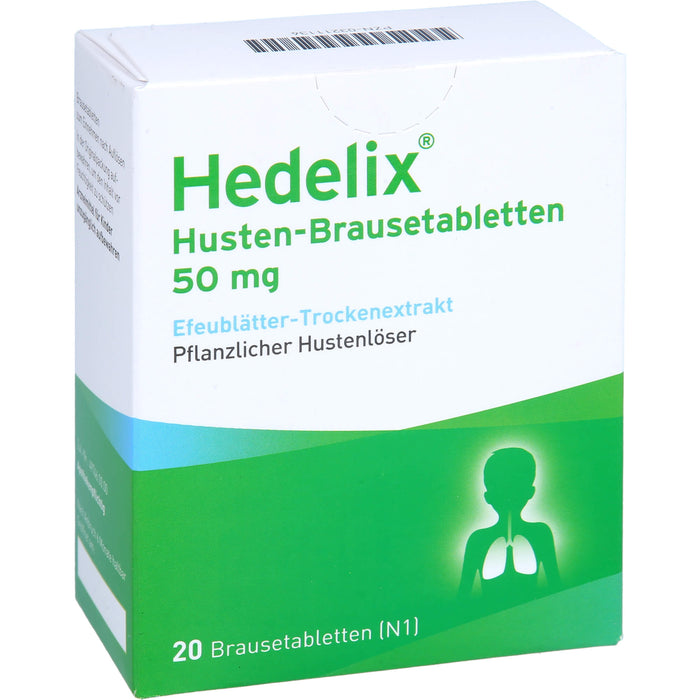 Hedelix Husten-Brausetabletten, 20 pcs. Tablets