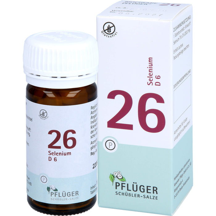 PFLÜGER Biochemie 26 Selenium D6 Tabletten, 100 St. Tabletten