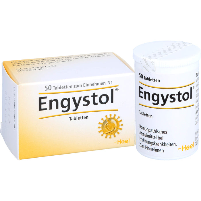 Engystol Tabletten bei Erkältungskrankheiten, 50 pc Tablettes